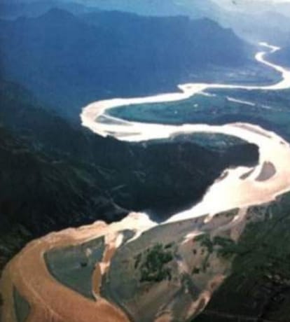 china could bring flood in india.