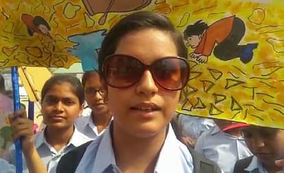 Students rally for water saving