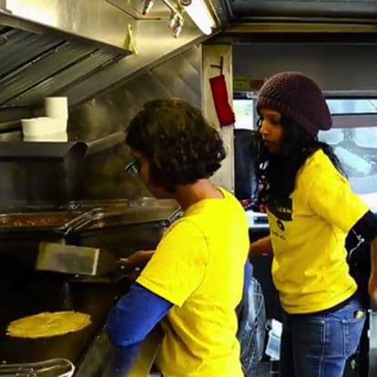Indian woman quit her Microsoft job to serve Indian food
