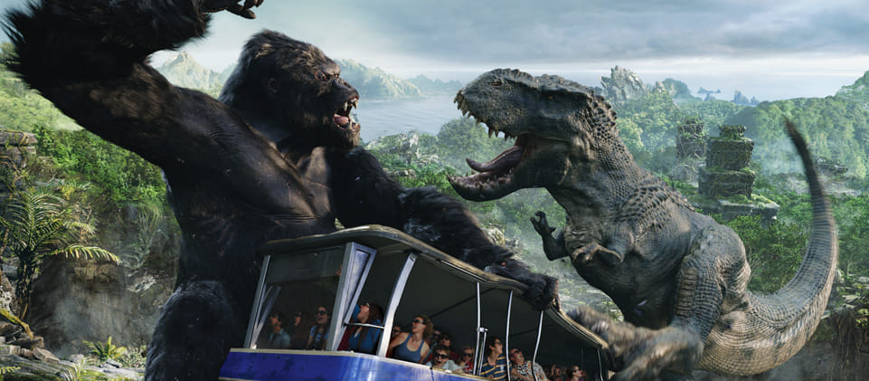 Universal studios specializes not only in making but selling too