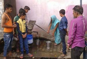 water crisis in karari