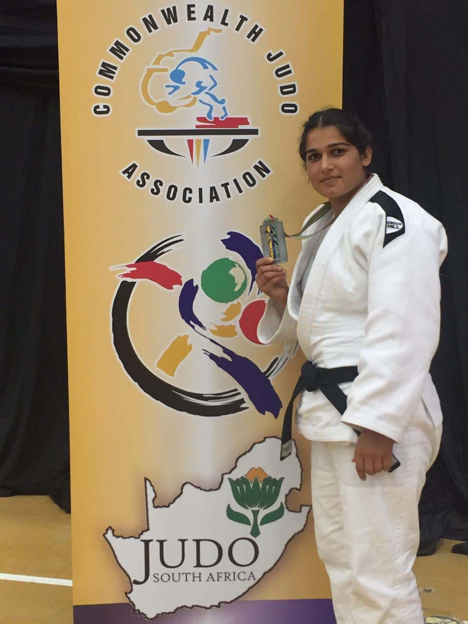 Mohammadi's daughter, won silver in the World Judo