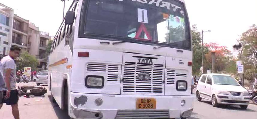 bus accident, prtc bus accident, mohali road accident, mohali accident, road accident, mohali