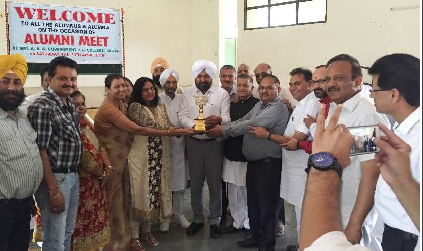 government college kalka, alumni meet, students, kalka, panchkula
