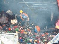 short circuit causes of fire, burnt home