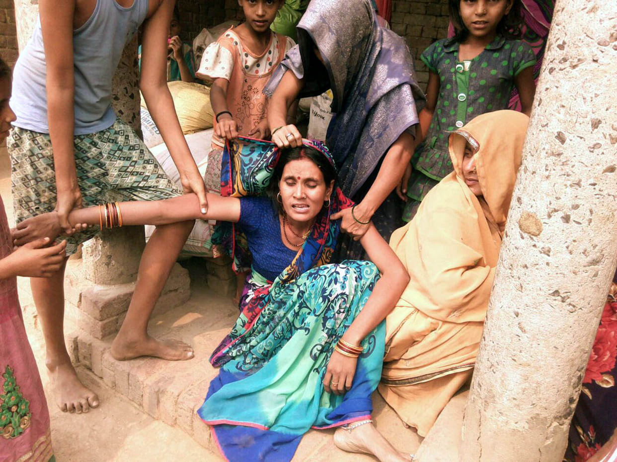 The death of the young man from drowning in river Sarayu