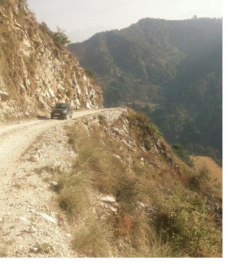 road survey in bharmour
