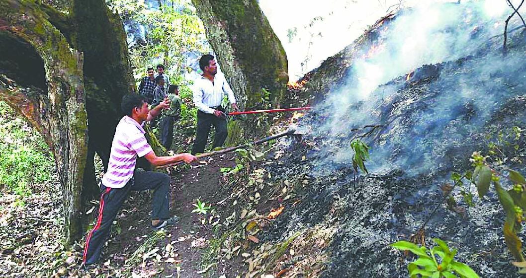 Fire put out