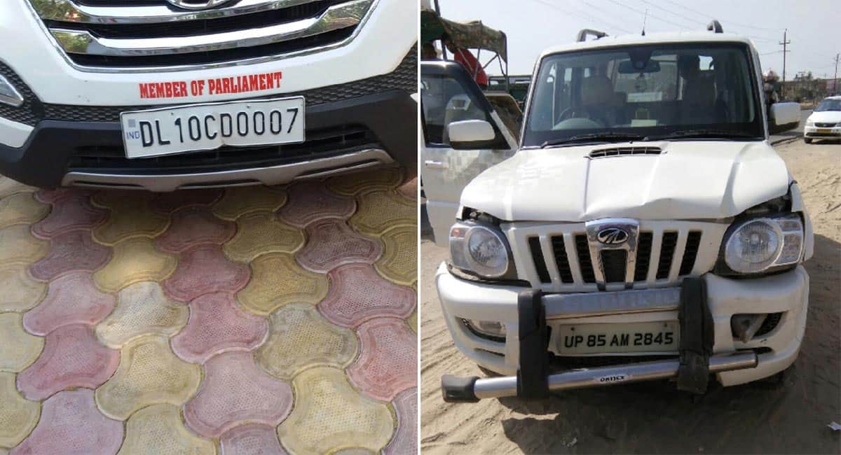 hema malini convoy accident