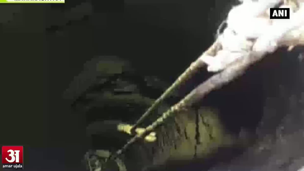 boy fell into the well, dead