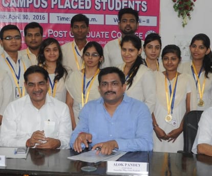 Campus placement in National college.