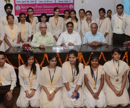 Campus placement in National college.