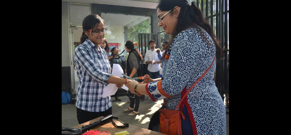 Girls cried in strict checking in NEET 