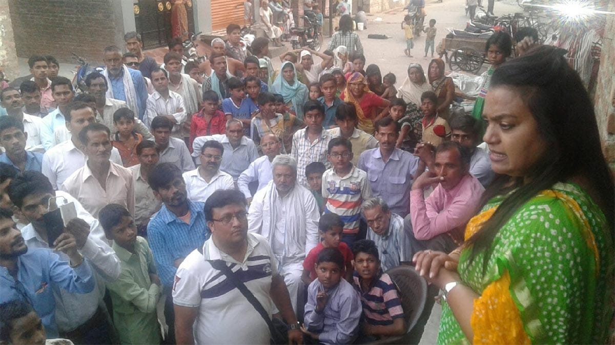 police uprooted tent preeta harit