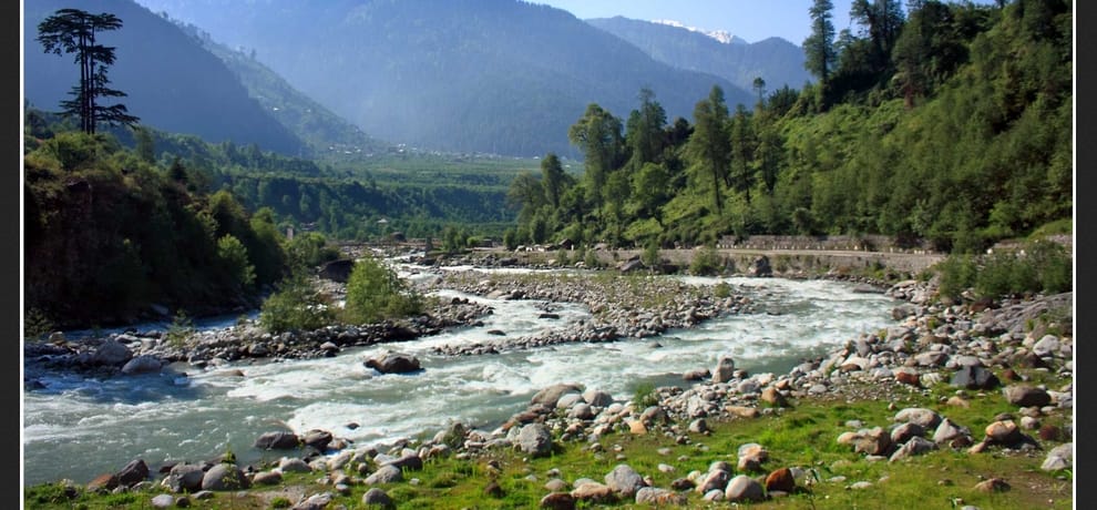 flood in beas river take away dead body at hamirpur.