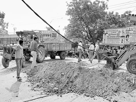 illegal mininf of soil continued
