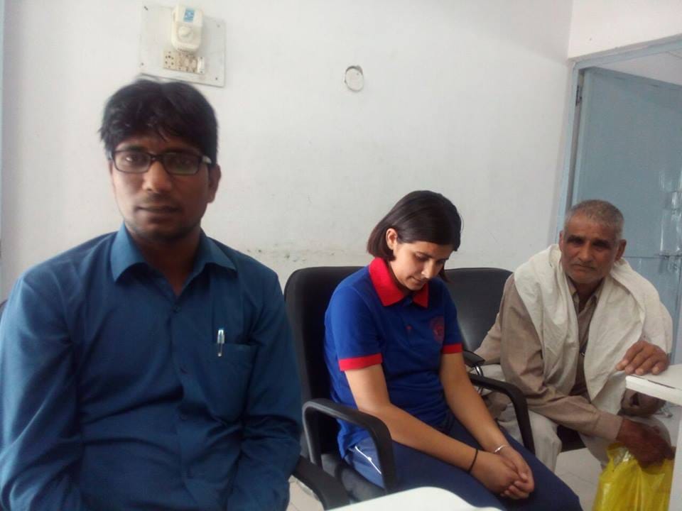 salman kham fan blind girl rachna of hisar, sultan movie shooting, rewari loco shed, haryana