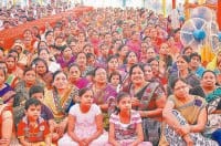 minister, coming late, baba, says, she is minister, panipat