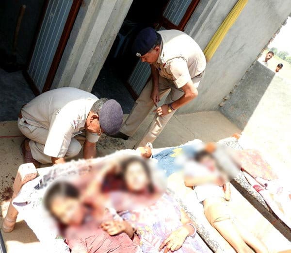 triple murder, sirsa triple murder, wife son daughter murder, haryana triple murder, crime, sirsa