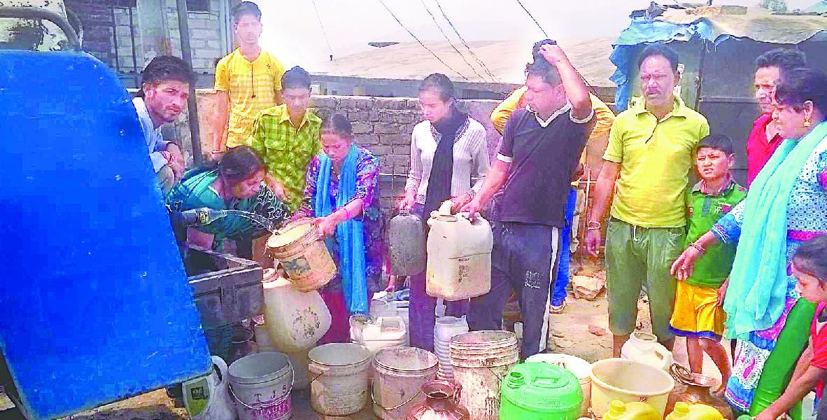Dry pumping plan, people Trse