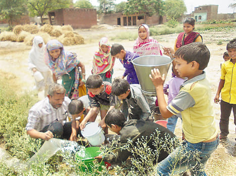 In a population of one thousand, one hand pumps