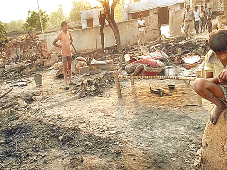 68 house in Kannauj district, a loss of 2.5 million