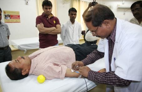 blood donation camp in moradabad