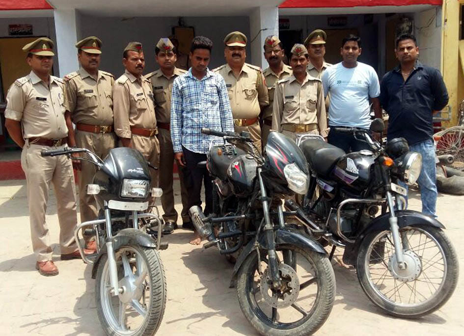 Including three bikes stolen Arrested a Atoliftr