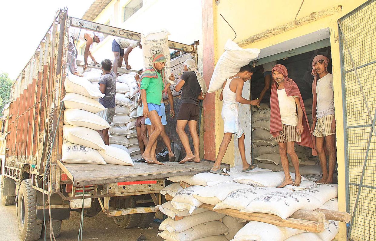 Warehouse Pdua standard compliant Wheat storage not being