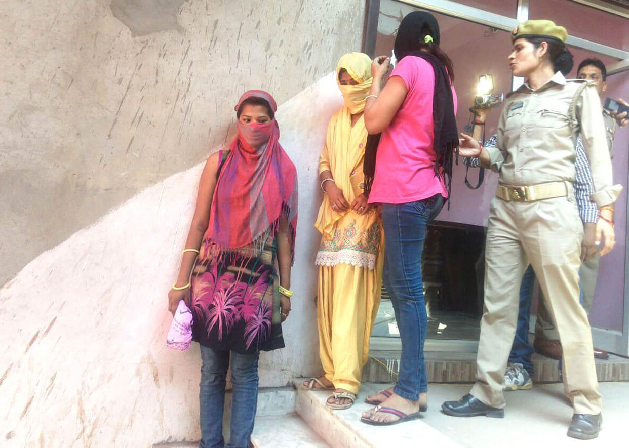 Prostitution, 5 arrested 