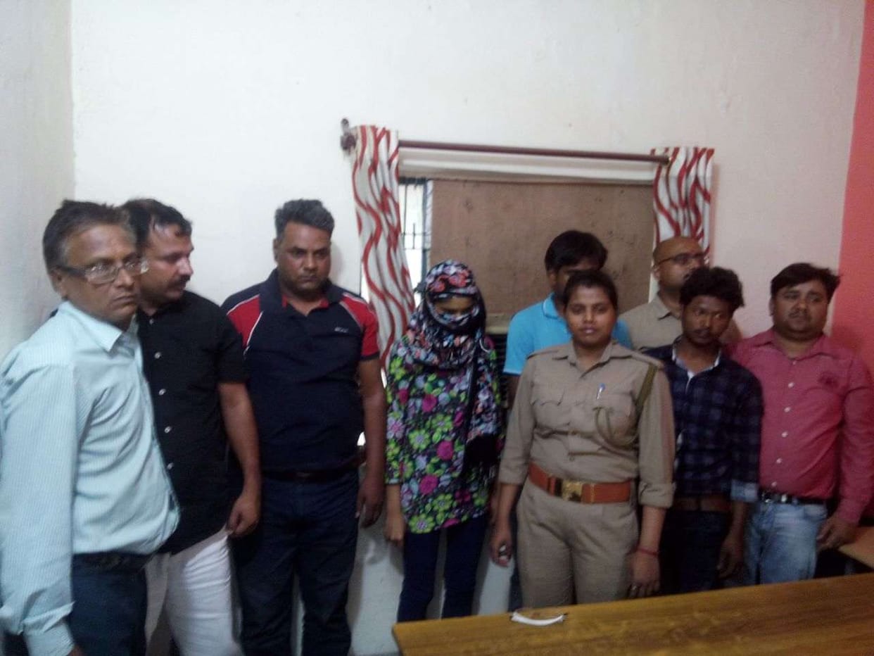 The paper tried to get out, eight arrested