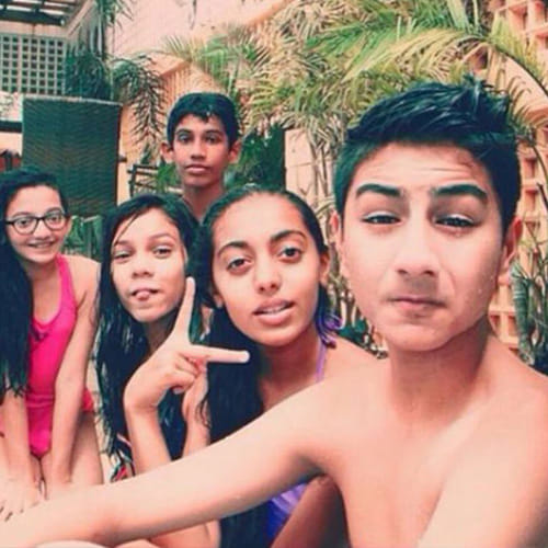 Daughter of Famous Director became online sensation with her semi nude bathing snaps