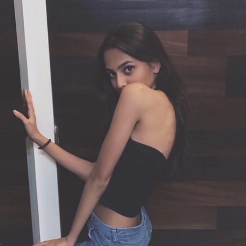 Daughter of Famous Director became online sensation with her semi nude bathing snaps