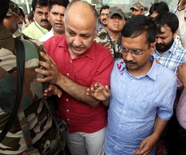 Arvind Kejriwal in Sultanpur.