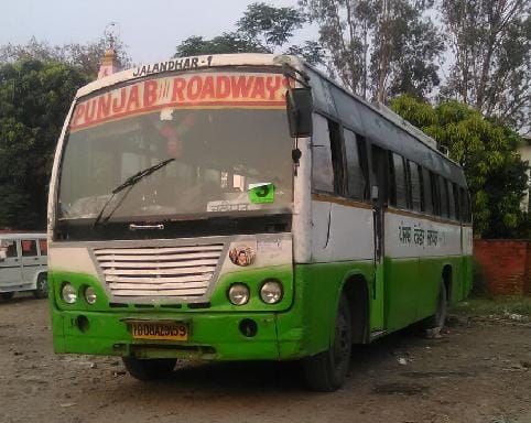 Punjab Roadways bus bound