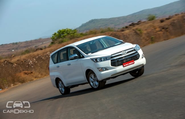 Toyota Innova Crysta launched at Rs 13.84 lakh