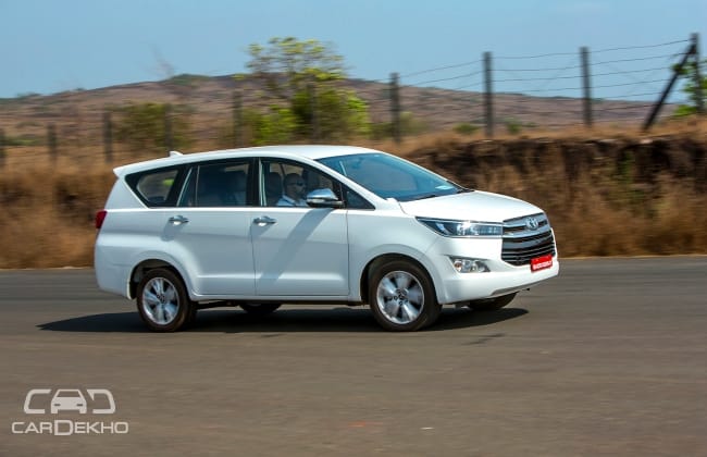 Toyota Innova Crysta launched at Rs 13.84 lakh