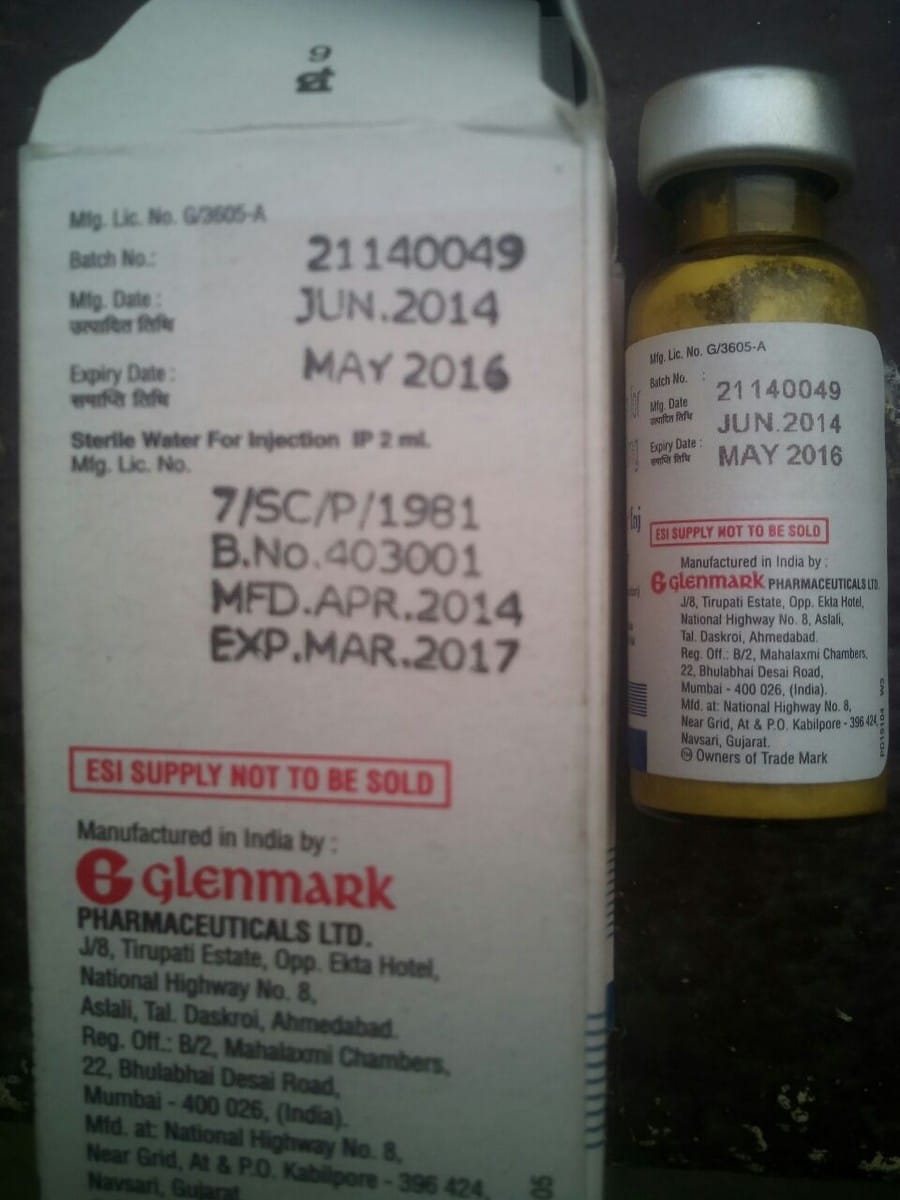 medical college 'expired' injection