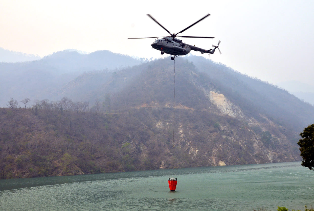 The obstacle in the path of Mi-17 Haze