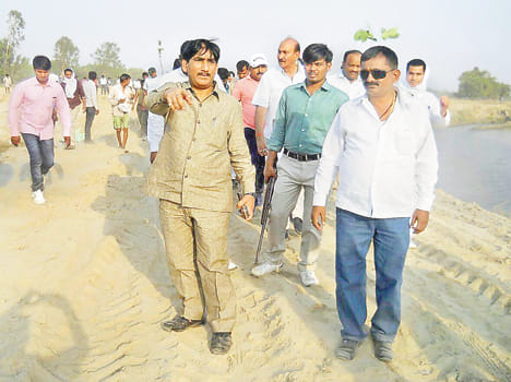 Pandu dams built on the river, visited the former CM's OSD