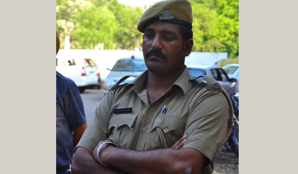 marpeet, pu security beated, punjab university, punjab ig son marpeet, chandigarh, crime