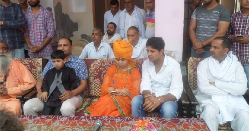 sadhvi deva thakur, controversial statement, nerwana, jind, haryana