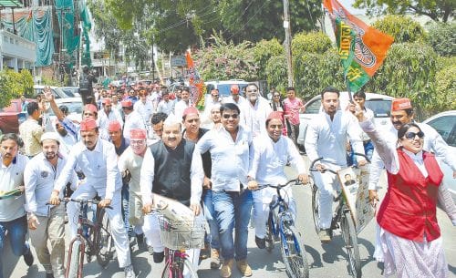 samajwadi party start cycle rally to tell government achievment