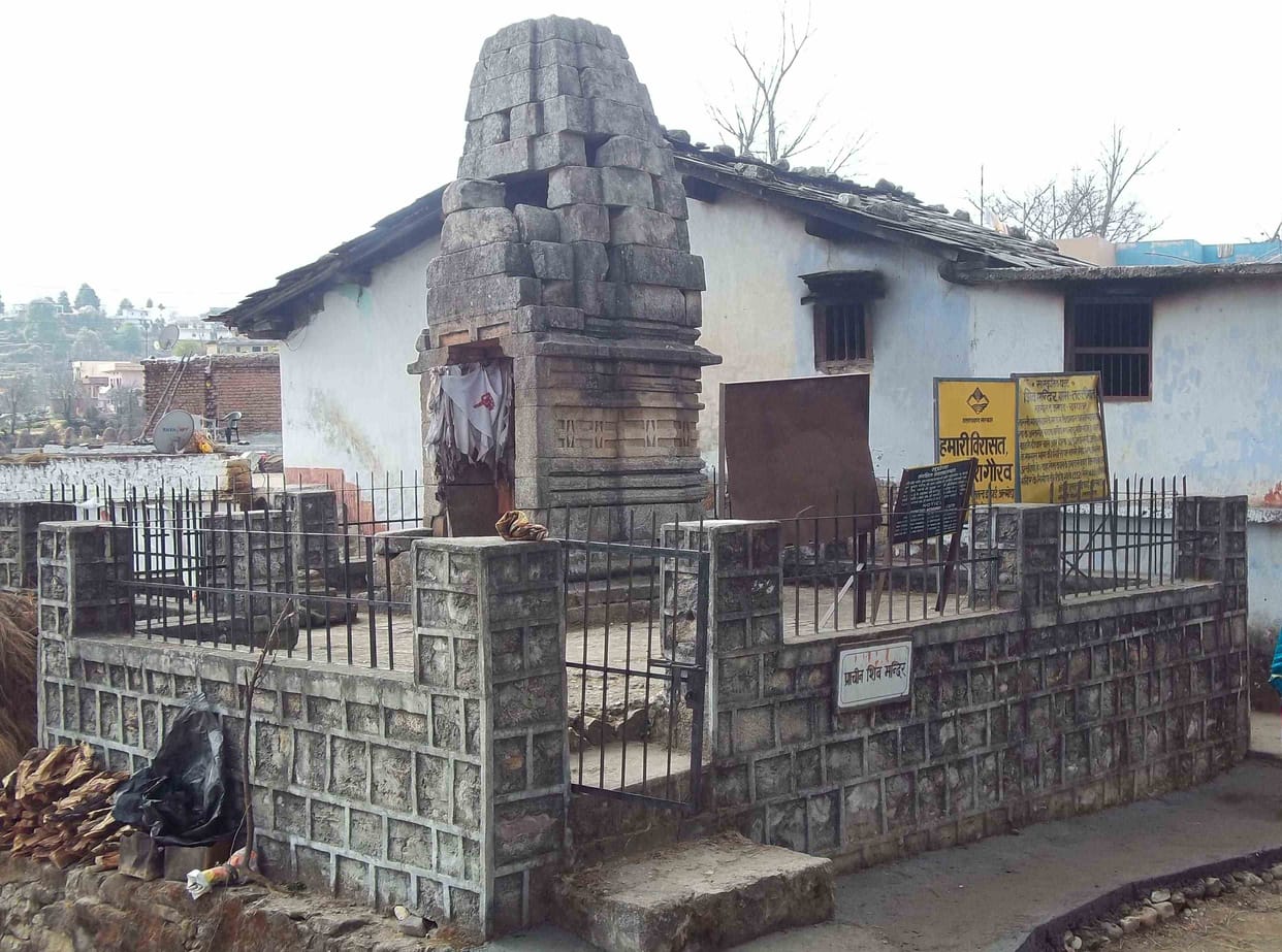 upliftment of champawat shiv temple