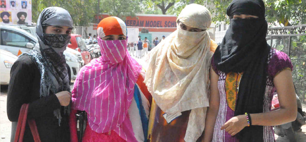 Enhanced heat in Jammu