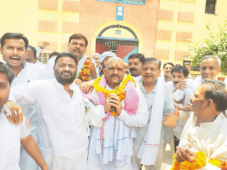 MLA Ajay Rai was released