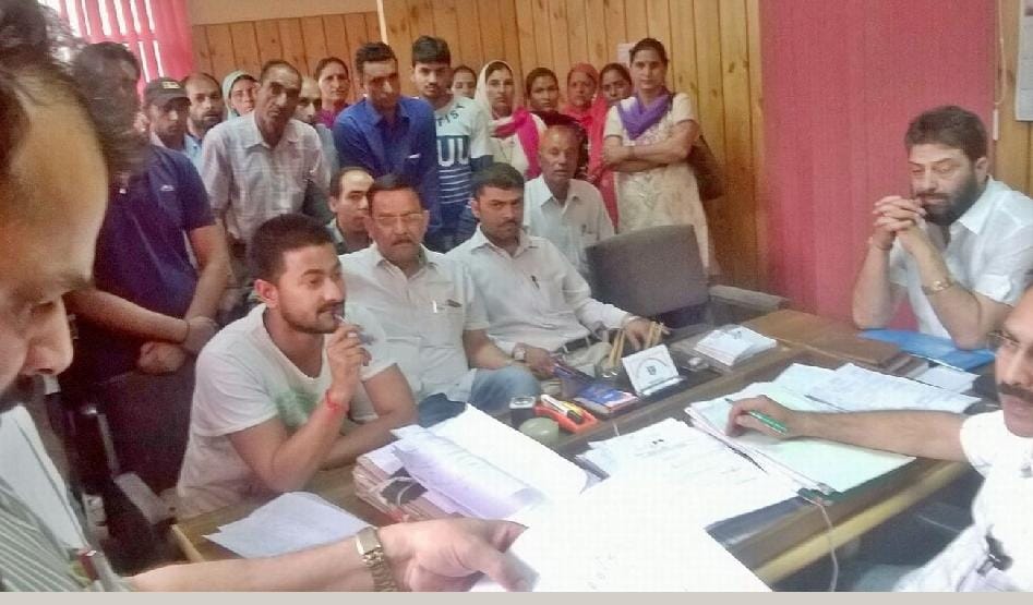 aggitation againest government officer