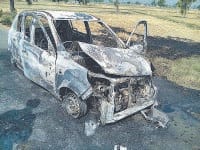 couple, fire, care, accident, kaithal, haryana