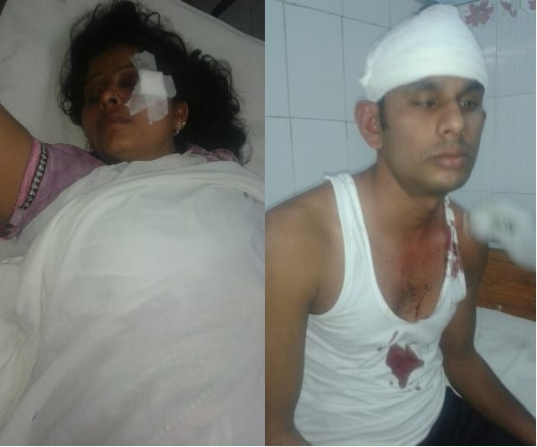  Robers gang attacked at a home in BKT, Lucknow.