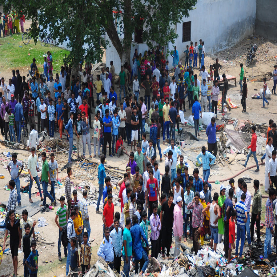 fire in gomtinagar ujariyanv